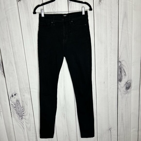 BDG Urban Outfitters Twig High Rise Ankle Black Jeans Sz 27x28 Stretch - Picture 1 of 8